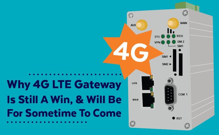 Why 4G LTE Gateway Is Still A Win, And Will Be For Sometime To Come