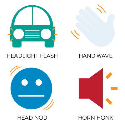 Non-verbal Driving Signals