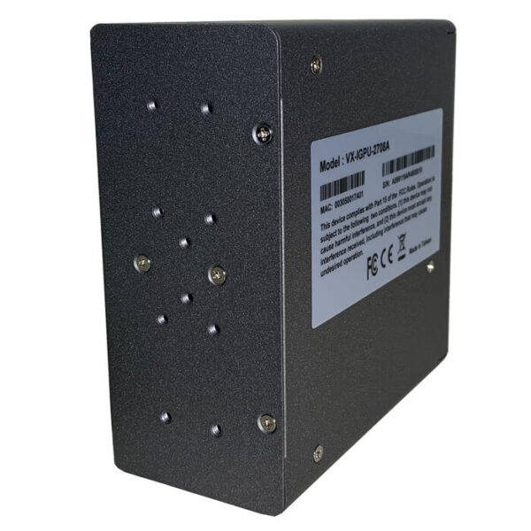 VX-IGPU-2708A Industrial PoE Switch Back