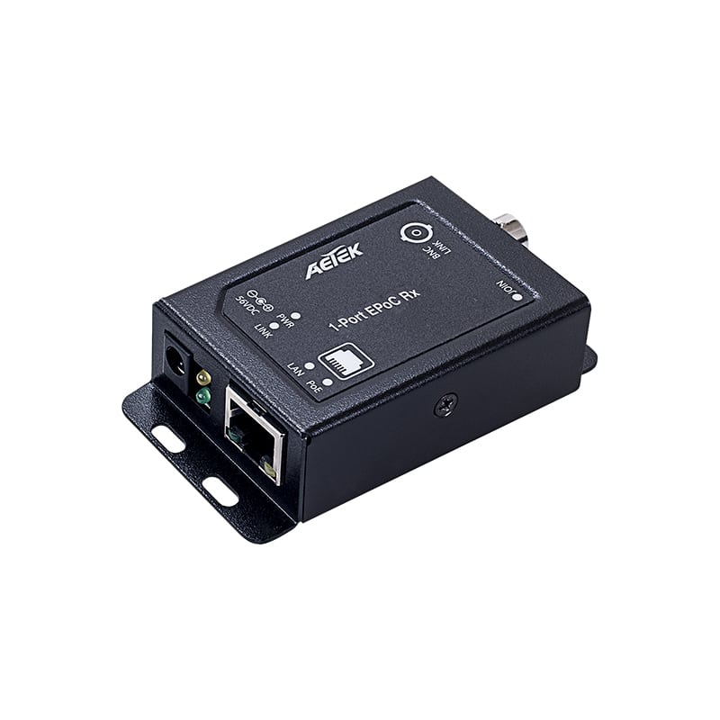 XE10-110-RX Indoor Ethernet & Power over Coax Source Extender with 1 FE PoE  interface - Versa Technology