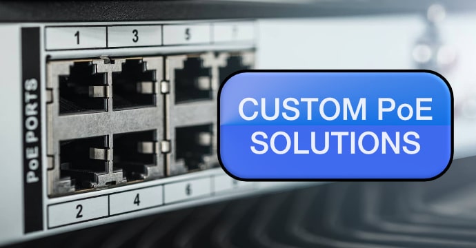 Custom PoE Solutions Banner link