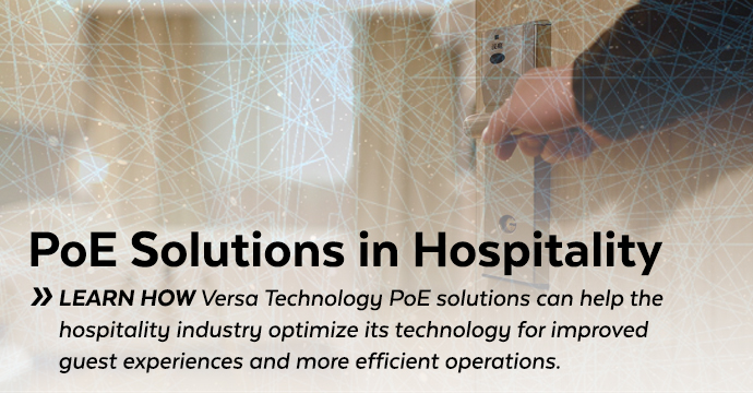 PoE Solutions in Hospitality Page