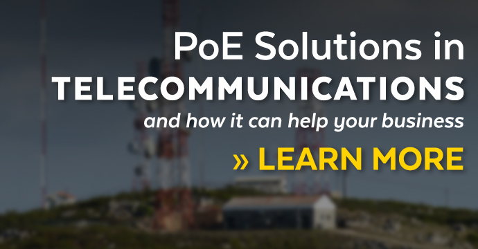 PoE Solutions in Telecommunications Page