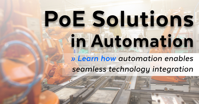 PoE Solutions in Automation Page
